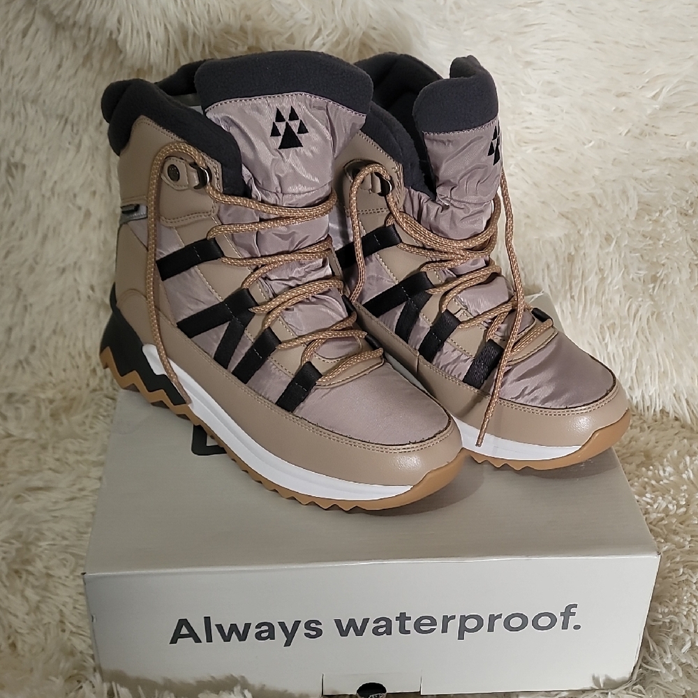 Cougar, Women, Tan and Black Hiking Boots, Winter Boots, -24